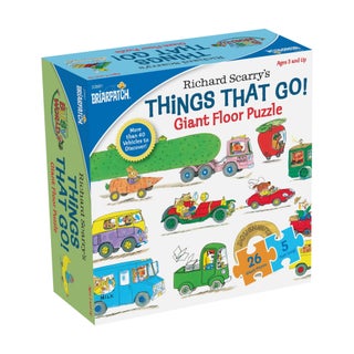 Item #80957 Richard Scarry's Things That Go Floor Puzzle