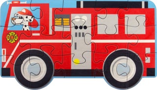 Item #81015 Fire Truck - Shaped Puzzle